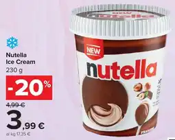 Carrefour Market Nutella Ice Cream offerta