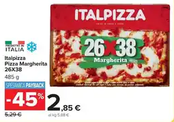 Carrefour Market Italpizza Pizza Margherita 26X38 offerta