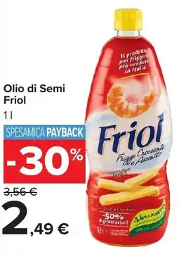 Carrefour Market Olio di Semi Friol offerta