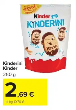 Carrefour Market Kinderini Kinder offerta