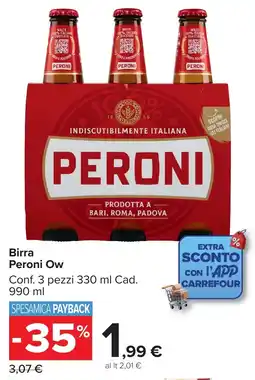 Carrefour Market Birra Peroni Ow offerta