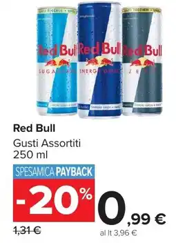 Carrefour Market Red Bull offerta