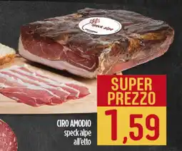 Ciro Amodio CIRO AMODIO speck alpe offerta