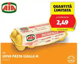 ALDI Aia uova pasta gialla m 10 pezzi zi offerta