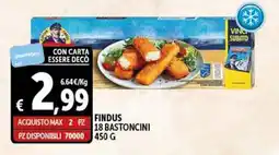 Gourmet Déco Findus 18 bastoncini offerta