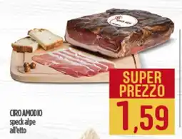 Ciro Amodio CIRO AMODIO speck alpe all'etto offerta