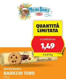 Mulino bianco baiocchi tubo