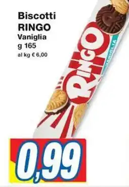 Prix Quality Biscotti RINGO Vaniglia offerta