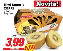 Prix Quality Kiwi Sungold ZEPRI offerta