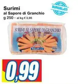 Prix Quality Surimi al Sapore di Granchio offerta