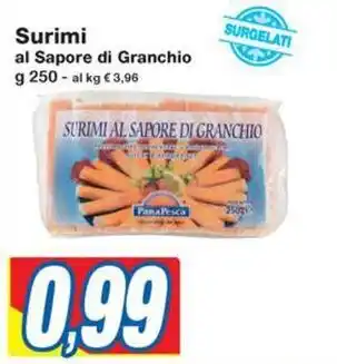 Prix Quality Surimi al Sapore di Granchio offerta