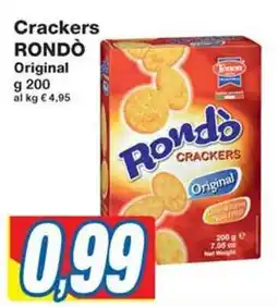 Prix Quality Crackers RONDÒ Original offerta