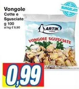 Prix Quality Vongole Cotte e Sgusciate offerta