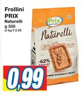 Prix Quality Frollini PRIX Naturelli offerta