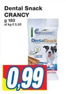 Prix Quality Dental Snack CRANCY offerta