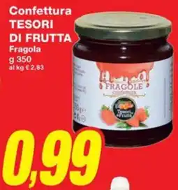 Confettura TESORI DI FRUTTA Fragola