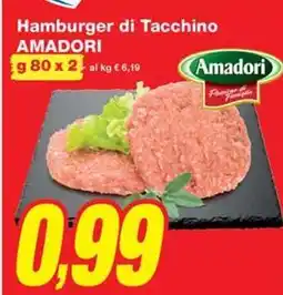 Prix Quality Hamburger di Tacchino AMADORI offerta