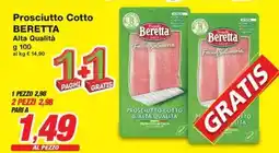 Prix Quality Prosciutto Cotto BERETTA offerta
