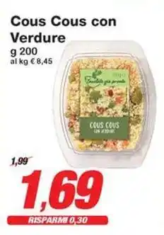 Prix Quality Cous Cous con Verdure offerta