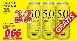 Prix Quality Birra 5.0 ORIGINAL Weiss offerta