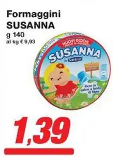 Prix Quality Formaggini SUSANNA offerta