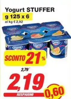 Prix Quality Yogurt STUFFER offerta