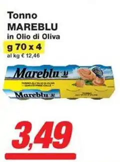 Prix Quality Tonno MAREBLU in Olio di Oliva offerta