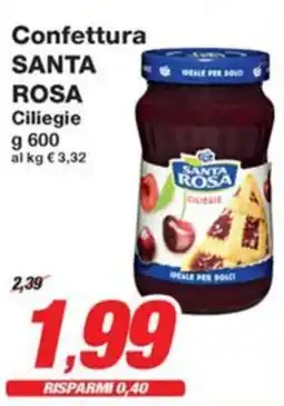 Prix Quality Confettura SANTA ROSA Ciliegie offerta