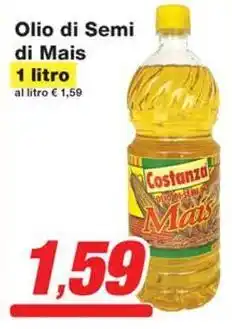 Prix Quality Olio di Semi di Mais Costanza offerta
