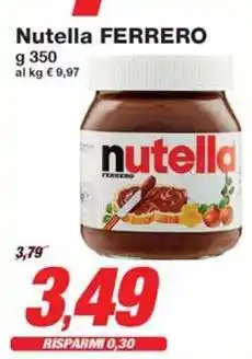 Prix Quality Nutella FERRERO offerta