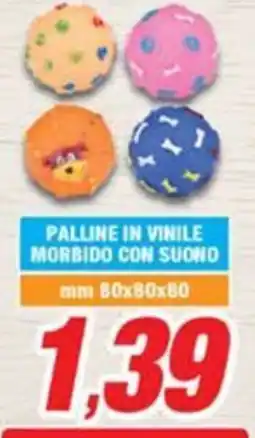 Prix Quality Palline in vinile morbido con suono offerta