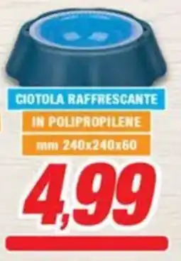 Prix Quality Ciotola raffrescante in polipropilene offerta