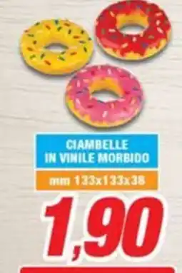Prix Quality Ciambelle in vinile morbido offerta