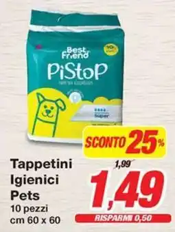 Prix Quality Tappetini Igienici Pets offerta
