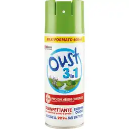 Ipercoop DEO AMBIENTI OUST 3 IN 1 SPRAY offerta