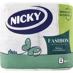 Ipercoop SU TUTTA LA LINEA NICKY offerta