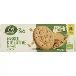 Coop BISCOTTI DIGESTIVE BIO VIVI VERDE offerta