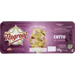 Coop PROSCIUTTO COTTO NEGRONI offerta