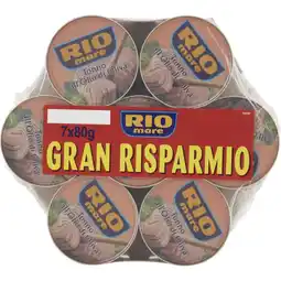 Coop TONNO ALL’OLIO DI OLIVA RIO MARE offerta