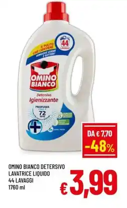 A&O Omino bianco detersivo lavatrice liquido offerta