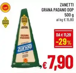 A&O Zanetti grana padano DOP offerta