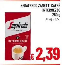 A&O Segafredo zanetti caffè intermezzo offerta