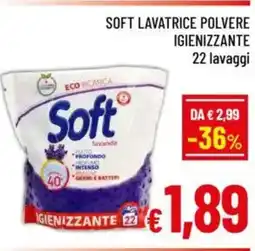 A&O Soft lavatrice polvere igienizzante offerta