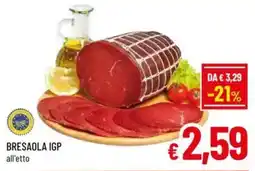 A&O Bresaola IGP all'etto offerta