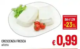 A&O Crescenza fresca offerta