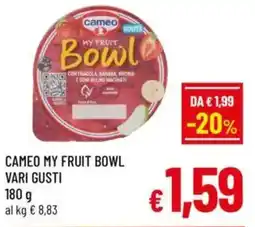 A&O Cameo my fruit bowl vari gusti offerta