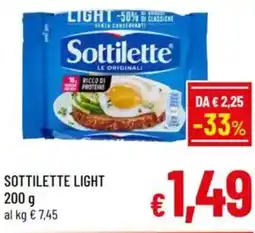 A&O Sottilette light offerta