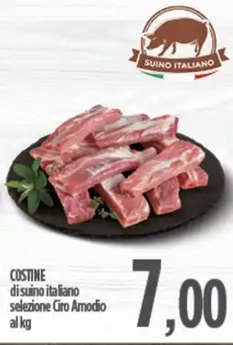 Ciro Amodio COSTINE di suino italiano selezione Ciro Amodio offerta