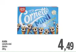Ciro Amodio ALGIDA cornetto mini classico offerta