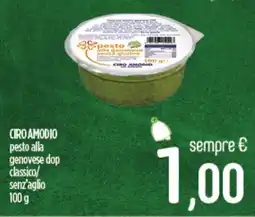 Ciro Amodio CIRO AMODIO pesto alla genovese dop classico/ senz'aglio offerta